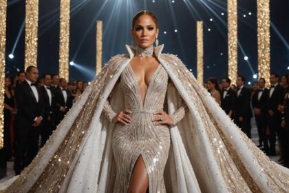 Jennifer-Lopez-Stuns-In-24k-Plunging-White-Ruffled-Cape-Gown-At-Atlas-Premiere-In-Mexico-City