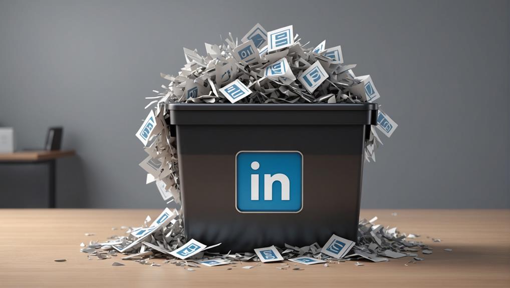 linkedin message deletion process