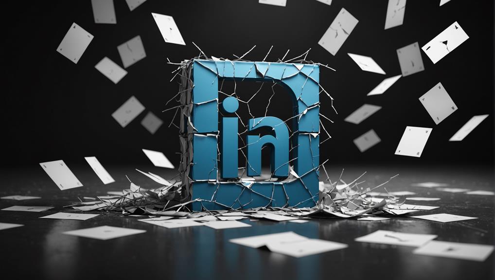 linkedin messaging potential risks