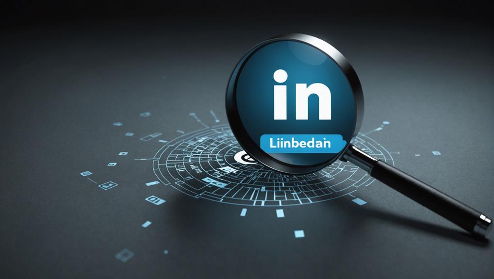 navigating linkedin in private