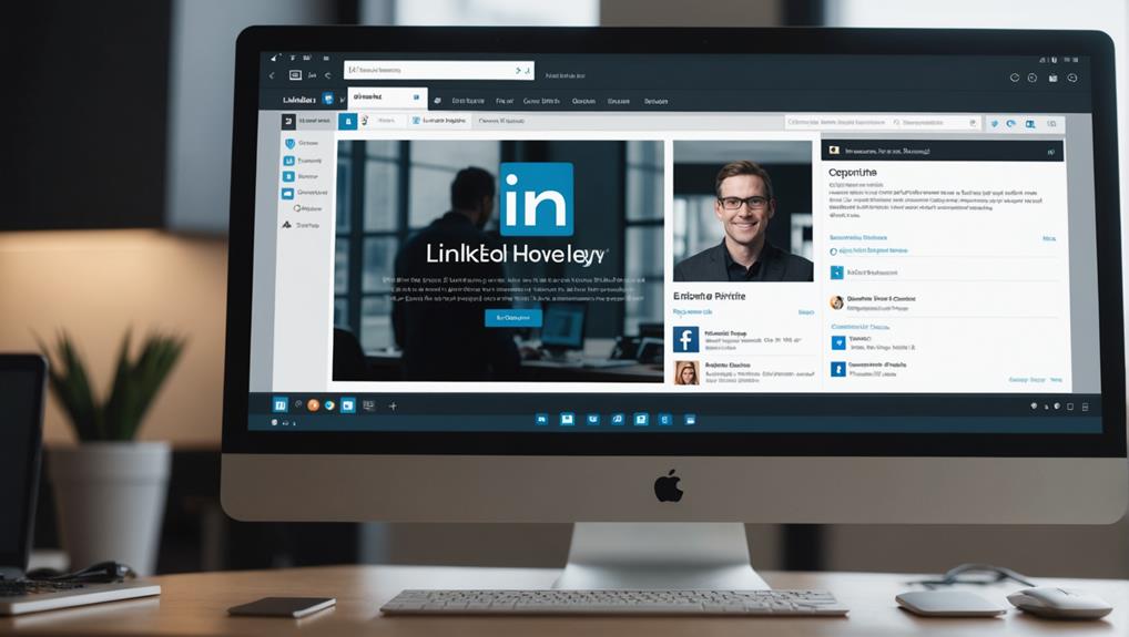 optimizing linkedin profile link