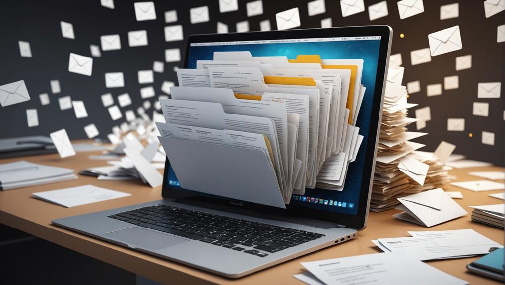 organizing email storage efficiently