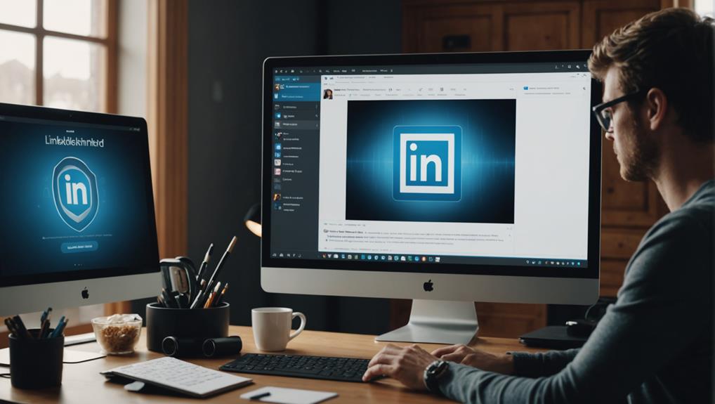 strengthening linkedin account security